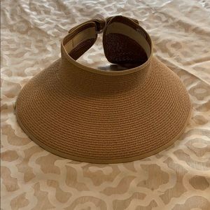 Accessories - Straw visor hat Accessories - Straw visor hat